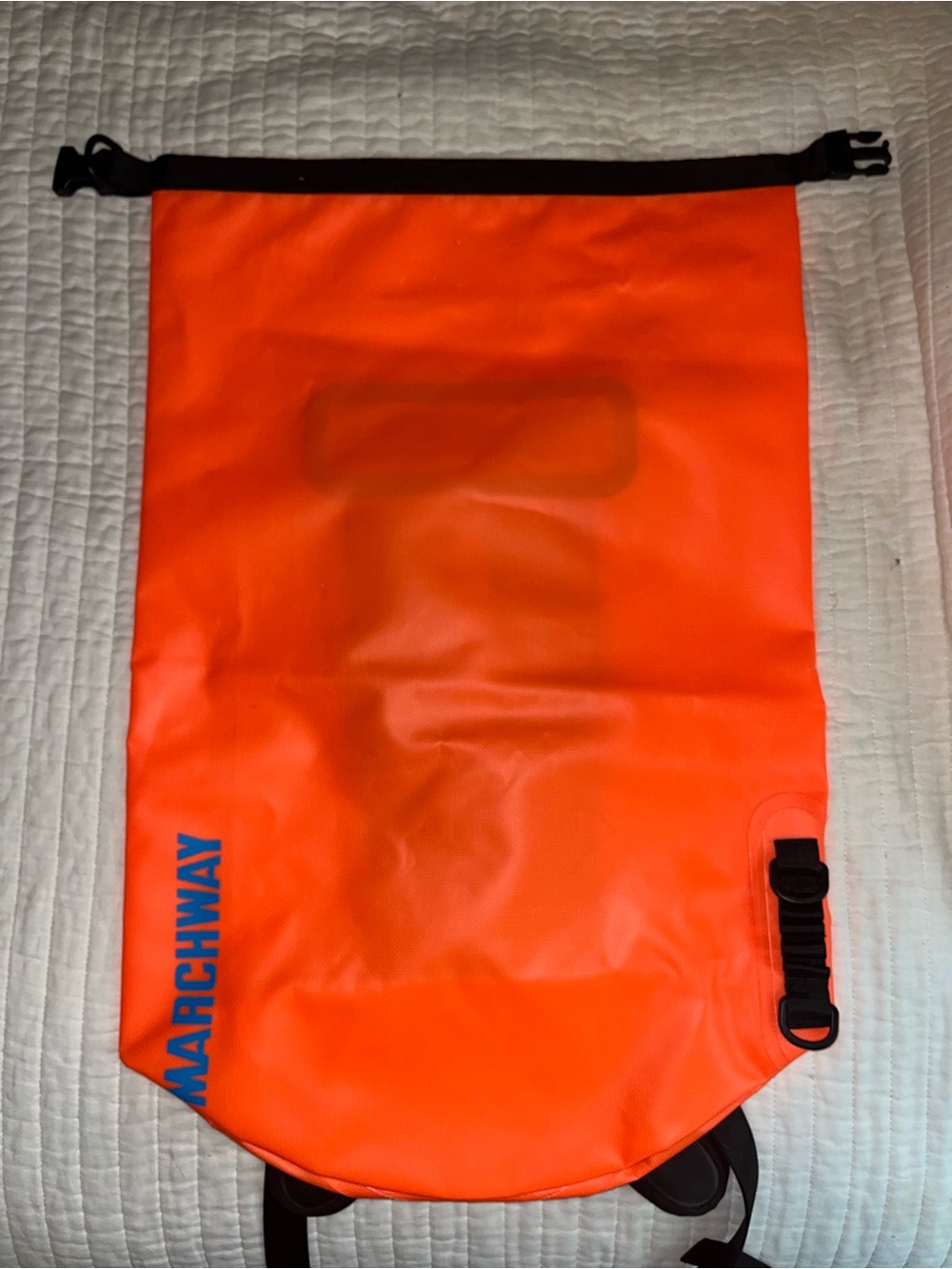 New! Orange Dry Roll-Top Backpack